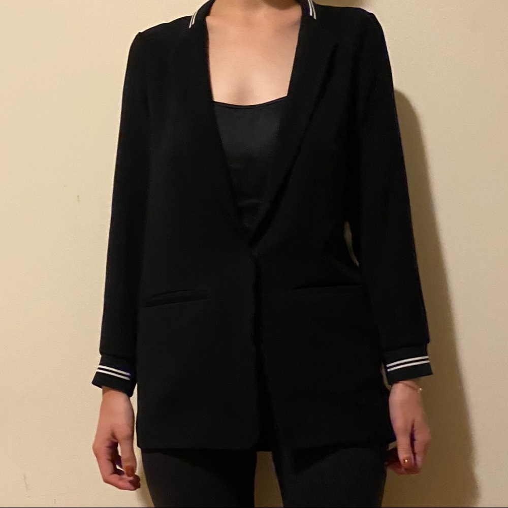 Sleek black Topshop blazer
